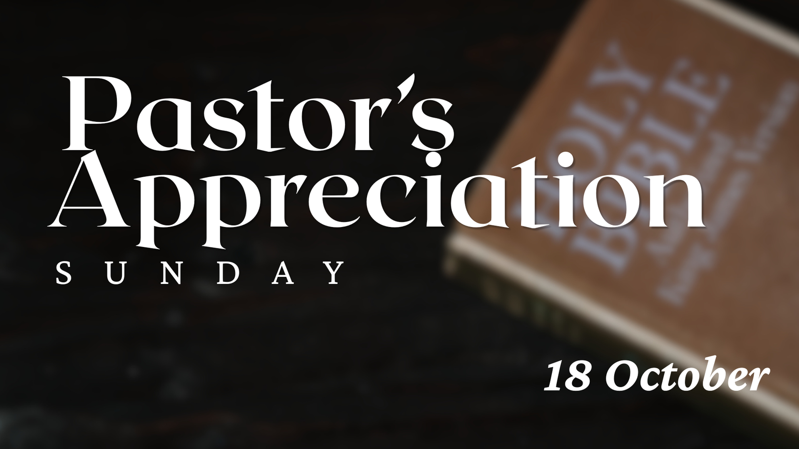Pator's Appreciation Sunday